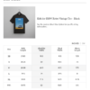 Kith for BMW Retro Vintage Tee -  Black